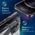 Supdeal Crystal Clear iPhone 12 Pro Max Case, Black Transparent Shockproof, Military Grade Drop Tested, Camera