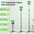 Phone Tripod, 81" Tall Cell Phone Tripod with Remote, Gooseneck Phone Tripod Stand with Phone Holder, Selfie Stick Tripod for iPhone 15 14 13 Pro, Tripod Stand for Video Recording/Fitness/Cooking