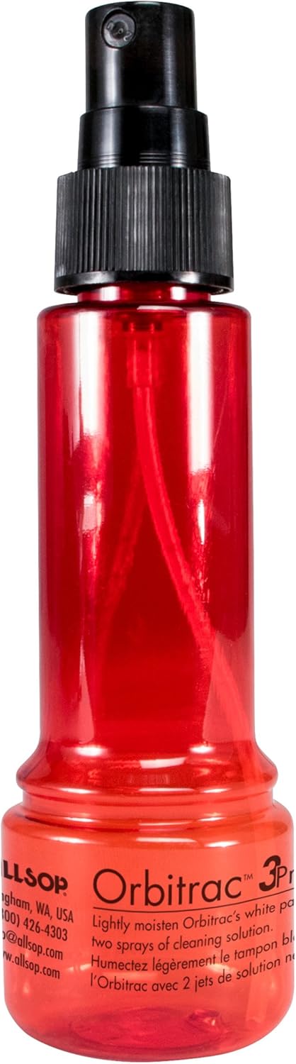 Allsop Orbitrac 3 Pro Vinyl Record Cleaning System, 2oz Cleaning Solution Refill
