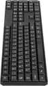 VBESTLIFE Arabic English Computer Keyboard, USB Wired Arabic Bilingual Keyboard for Desktop Office, Suitable for PC