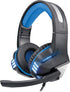 IQ Sound IQ-480G Pro-Wired Gaming Headset, Hi-Fi Stereo Headphones with LED Lights, Universal Compatibility, In-Line