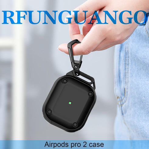 RFUNGUANGO AirPods 3rd Generation Case Cover with Cleaner Kit, Powerful Drop Protection, Magnetic Lid for AirPod Gen 3