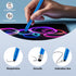LINFANC 12Pcs 2-in-1 Stylus Pen for Touchscreen, High Precision & Sensitivity Stylus Pen for iPad/iPhone/Android