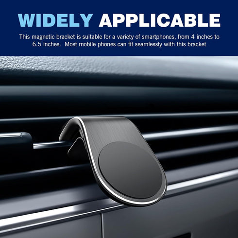 Shakas 2 360 PCS Mobile Phone Navigation Magnetic Bracket, Degrees Rotation Adsorption-type Vehicle Air Vent Navigation