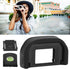 Akozon 760D, 650D, 500D Set EF Digital Camera Viewfinder Eye Cup for - Camera Accessory (Black)