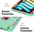 AICase iPad mini 6 (2021) Case with Screen Protector, Kickstand, Shockproof Heavy Duty Rugged Protection (Light