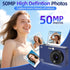 HUAZIX 4K 32GB 16X Digital Camera for Photography Autofocus, Point and Shoot Cameras with SD Card, Digital Zoom
