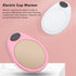 Adjustable Electric Beverage Heater for Ceramic Coffee Cups - USB Mug Warmer (White)