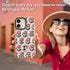 Rosarnnah 17 6.6 (6.3') for iPhone Case Cute - Compatible with Magsafe - Military-Grade ft Drop Protection Shockproof