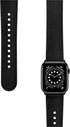 OUHENG Compatible with Apple Watch Band, Genuine Leather Strap for iWatch Ultra 2/1, 49mm/46mm/45mm/44mm/42mm, Black