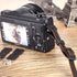 Leather Protector Cover Pad for DSLR Rangefinder SLR Mirrorless Camera Strap with Split Ring Hook