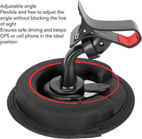 Bean Bag Phone Holder, Universal GPS Holder for Car Dashboard, Friction Mount for All Smartphone GPS