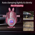 Wireless Car Charger Mount, Auto-Clamping 15W Dashboard Vent, Pink Cute Phone Holder for iPhone 14 13 12 11 Pro SE