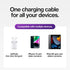 12W, 6FT Statik MagStack USB A to Lightning Cable MFi Certified, Clutter-Free Magnetic Charging Cable, Anti-Tangle