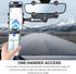 ZNDAW 360 (4 Rear View Mirror Phone Holder, Rotatable Multifunctional Rearview Mirror Mobile Phones Mount, Universal