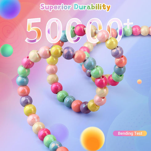 66W 3.3FT 14 13 12 11 8 7 6 Aolcev for iPhone Charging Cord Fast Charger Cable MFi Certified Cute Beaded Phone Charger