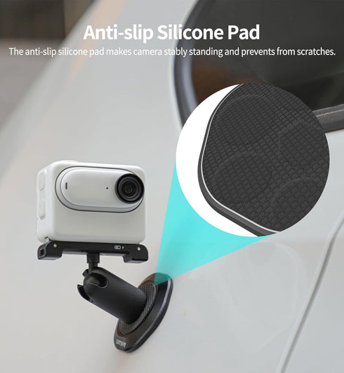 Pocket 3 Strong Magnetic Base Camera Stand Mount for DJI Osmo Pocket 3/2, Insta360 ONE X3/2, FIMI Palm 2/1