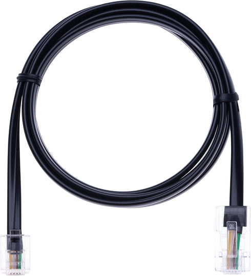 2m RJ11 to RJ45 Cable, Phone Telephone Cord RJ11 6P4C to RJ45 8P8C Connector Plug for Landline