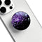 WUYULB Clear Crystal Glitter Collapsible Expandiing Moblile Phone Grip Stand Holder for Smartphones
