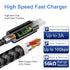 Vortex PD10GB3A-2-2-SILVER Type-C Data Cable 3A Fast Charging USB3.2 Universal Mobile Phone Tablet (2 pcs Pack)
