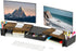 Spacrea Metal Desk Organizers and Accessories, Dual Monitor Stand Riser with Drawer