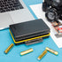 Compact AAA Triple A Battery Storage Case Holder, Hard Plastic Box for 16pcs AAA Batteries, Water-resistant