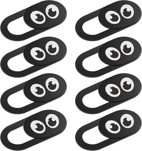 AOZUO Thin Webcam Cover Slide, 8PCS Phone Camera Cover Laptop Camera Blocker Slider