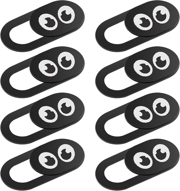 AOZUO Thin Webcam Cover Slide, 8PCS Phone Camera Cover Laptop Camera Blocker Slider