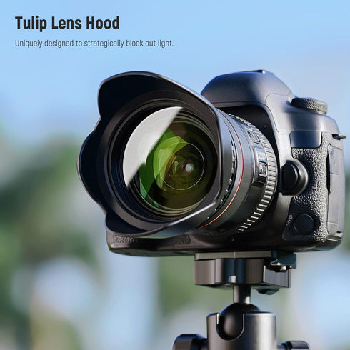 Neewer 82mm ND Lens Filter Kit: UV, CPL (Circular Polarising), FLD, ND2, ND4, ND8, Lens Hood and Lens Cap for Canon
