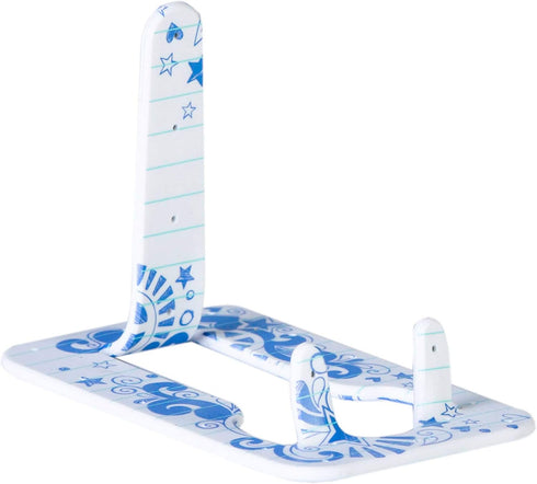 Gifts for Readers & Writers Cell Phone Stand, Fully Adjustable Angle, Foldable Phone Holder, Flexistand Office Desk