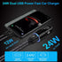 Car Charger Fast Charge, 3Pack 4.8A Rapid Car Phone Charger Cigarette Lighter USB Charger for iPhone 15 14 13 12 11 Pro