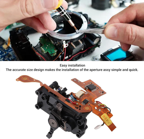 D7000 Fabater Aperture Control Assembly Repair Part for Camera, Replacing A Broken or Malfunctioning Aperture Component