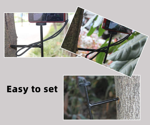 Game & Trail Camera Tree Mount Holder, Hunting Accessory for Deer Camera Wall Stand