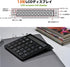 KcBlue Numeric Keypad Calculator, 2-in-1 Bluetooth Wireless Number Keyboard, Type-C Charging, Compatible with