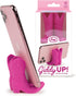 Genuine Fred GIDDY UP Phone Stand, Pink Cowboy Boot Tech Accessory, Fits Most Mobile Smartphones, Grippy Silicone, Fun