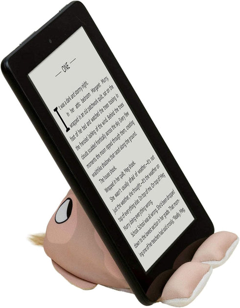 Gifts for Readers & Writers 2 1 Plusheez Mobile Phone Holder | in Phone Stand with Micro Fibre Wipe | Screen Cleaner |