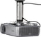 Displays2go Projector Ceiling Mount, 12" Height, Tilt and Rotating, Cable Management (PROJ02SV)