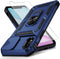 Weycolor iPhone XR Case, Navy Blue with Camera Lens Cover & 10 FT Military Grade Drop Protection