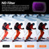 AMAZEAR 4/3 1/4 ND16/ND64/ND256 5 Pack ND CPL Filters Kit for DJI Osmo Pocket / Xtra Muse Gimbal Camera Accessories