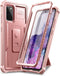 Dexnor for Samsung Galaxy S20+ Plus 5G Case - Heavy Duty Military Grade Protection with Built in Screen Protector and