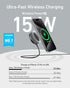 Anker MagSafe Charger Compatible, MagGo Magnetic Wireless Charger (Pad), Qi2 Certified 15W for iPhone 15/15 Plus/Pro