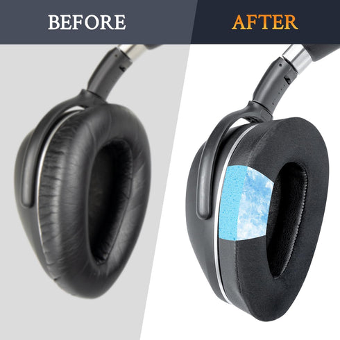 SOULWIT Professional Earpads Replacement for Sennheiser PXC550, PXC 550-II, MB660 UC, MB 660 MC, Ear Pads Cushions with