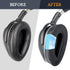 SOULWIT Professional Earpads Replacement for Sennheiser PXC550, PXC 550-II, MB660 UC, MB 660 MC, Ear Pads Cushions with