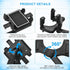 Multifunctional 360 Car Rearview Mirror Phone Holder - Satismoon Rear View Mirror Mount (1 Pack)