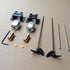LICHIFIT 130 Set 12CM Double Motors RC Boat Drive Motor Seat Shaft Propellers RC Model Ship DIY Kit
