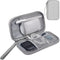 Small Electronic Organizer Travel Bag - Waterproof Gadget Storage Sleeve for Cables, USB, Earphones, Hard Drives