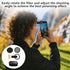 Nouiseuns 52 mm Clip On CPL Phone Camera Lens, Circular Polarizing Filter for Enhanced Mobile Photography, Polarizing