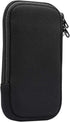 ZORSOME Neoprene Phone Pouch for iPhone 12 mini, SE 2020, 11 Pro, Universal Cell Sleeve with Zipper, Black