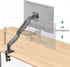 NB North Bayou Monitor Mount, Fits 4.4 to 19.8lbs Monitors, Adjustable Stand with Tilt Rotation Swivel Function