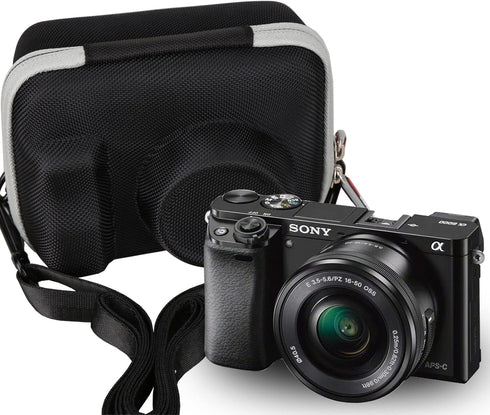 EVA Hard Portable Carrying Case for Sony Alpha a6000/a6400/a6600/a6100/a5100 Mirrorless Camera